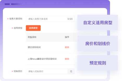 销售方案管理